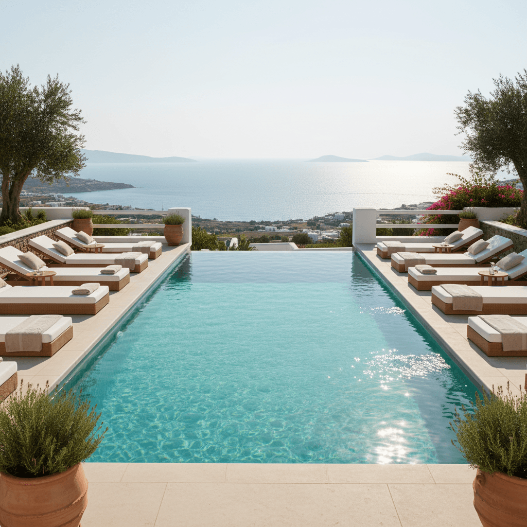 Outdoor swimming pool